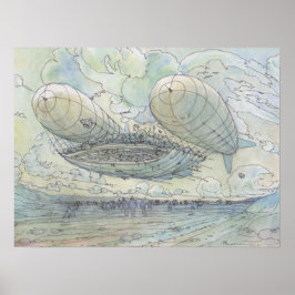 Póster Il tappeto volante