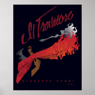 Póster ¡IL Trovatore!