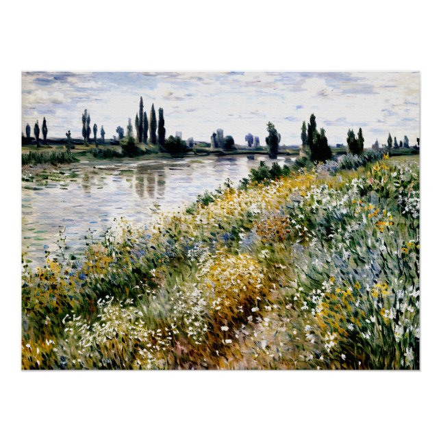 Póster Ile aux Fleurs cerca de Vétheuil (Anverso)