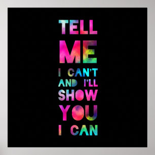 Póster I'll Show You I Can Rainbow