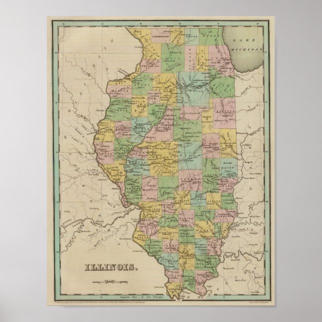 Póster Illinois 13 (Frente)