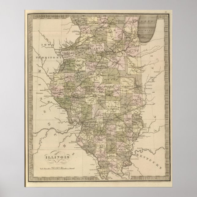 Póster Illinois 3 (Frente)