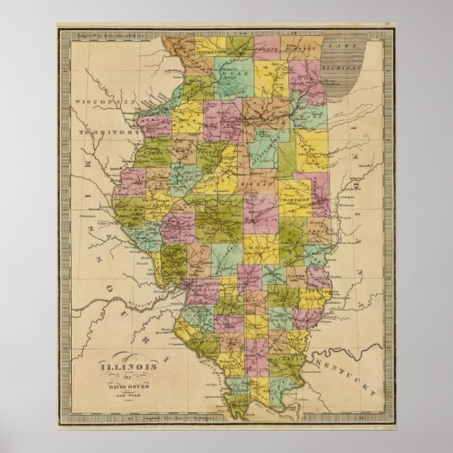Póster Illinois 4 (Frente)