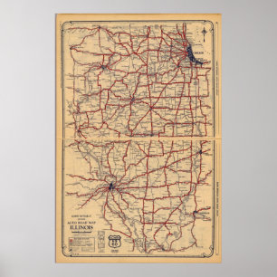 Póster Illinois 8