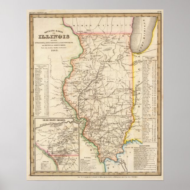Póster Illinois 8 (Frente)
