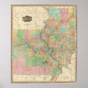 Póster Illinois y Missouri