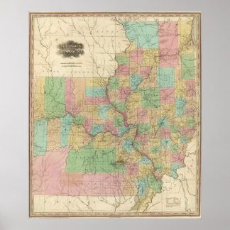 Póster Illinois y Missouri