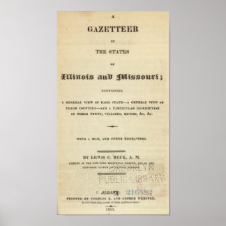 Póster Illinois y Missouri