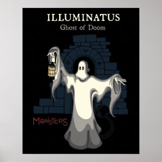 Póster ILLUMINATUS, fantasma de la fatalidad. (serie de m