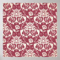 Illustration. Luxury texture. Baroque, Damask seam