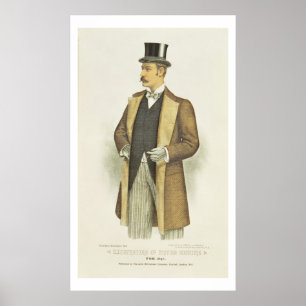 Póster Illustration of British Costume, pub. by the John