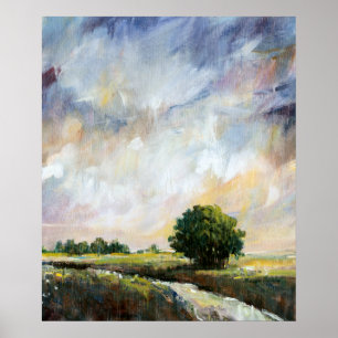 Póster Iluminación Amber II