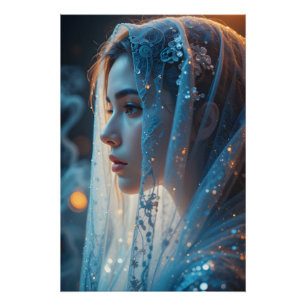 Póster Iluminación dual etérea