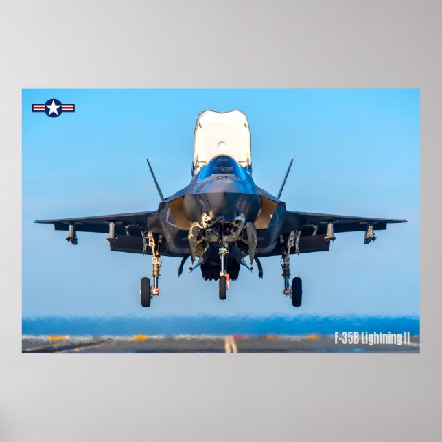 PÓSTER ILUMINACIÓN F-35B II (Frente)
