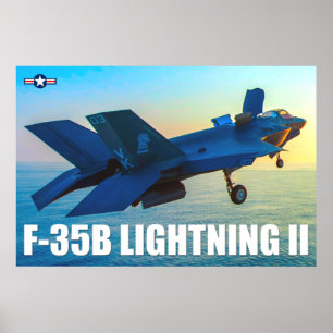 PÓSTER ILUMINACIÓN F-35B II