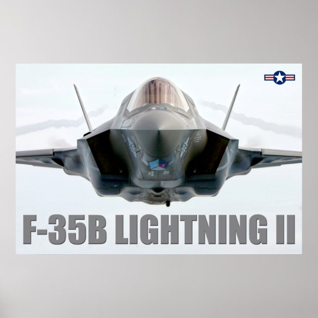 PÓSTER ILUMINACIÓN F-35B II (Frente)