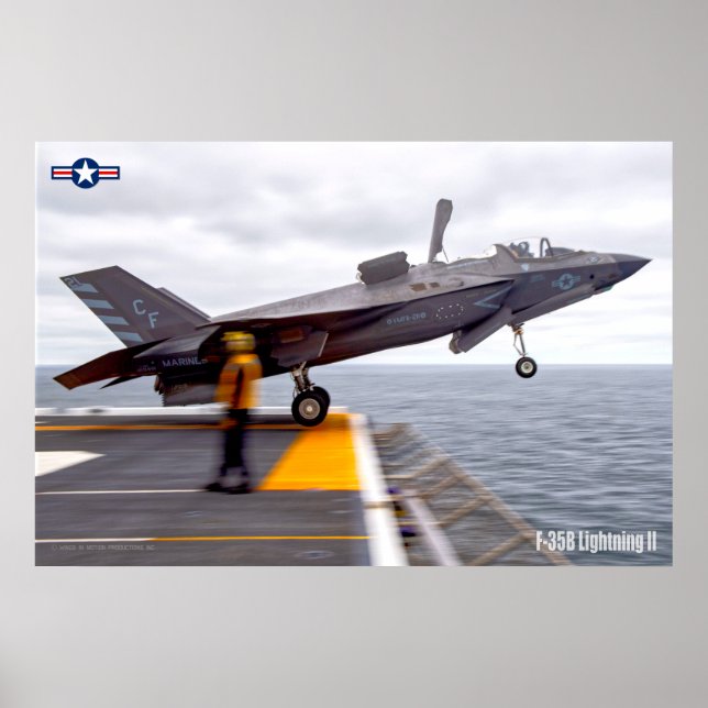 PÓSTER ILUMINACIÓN F-35B II (Frente)