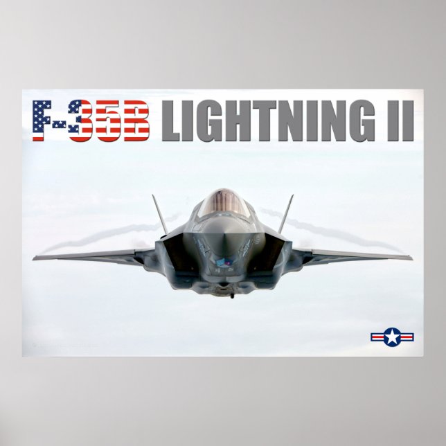 PÓSTER ILUMINACIÓN F-35B II (Frente)