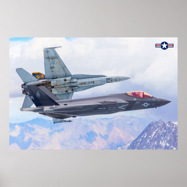 PÓSTER ILUMINACIÓN F-35C II (Frente)