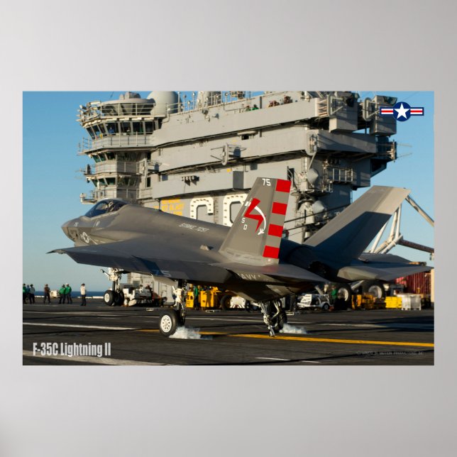 PÓSTER ILUMINACIÓN F-35C II (Frente)