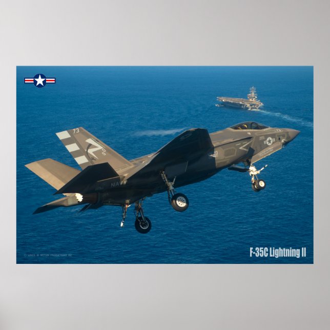 PÓSTER ILUMINACIÓN F-35C II (Frente)