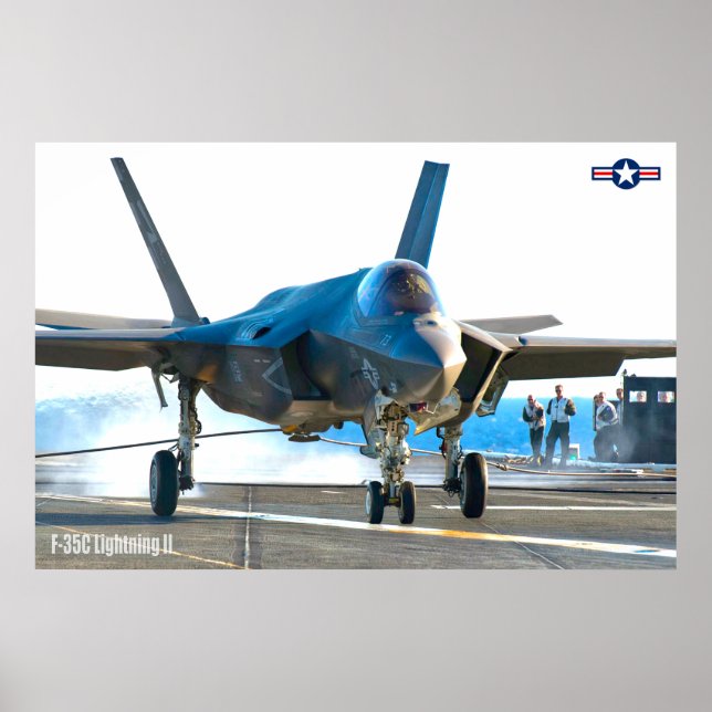 PÓSTER ILUMINACIÓN F-35C II (Frente)