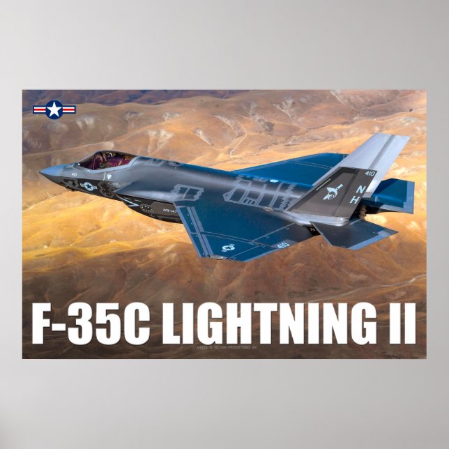 PÓSTER ILUMINACIÓN F-35C II (Frente)