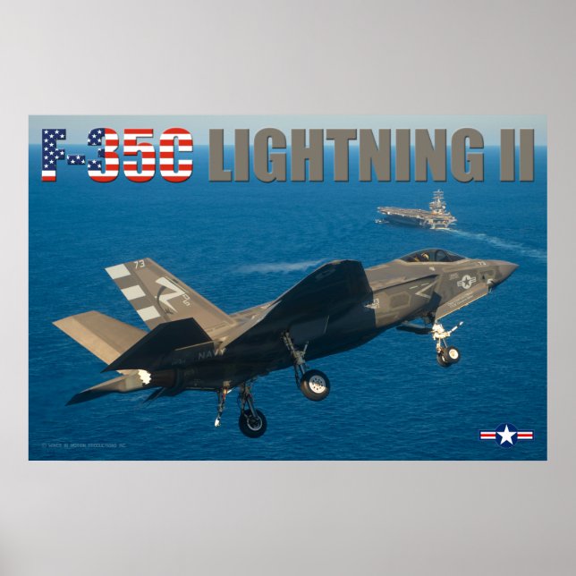 PÓSTER ILUMINACIÓN F-35C II (Frente)