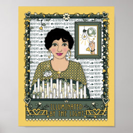 Póster Iluminado Por El Poster Light_C_8x10