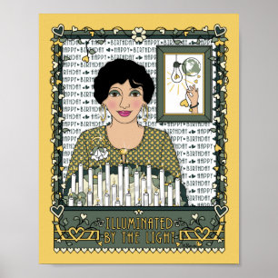 Póster Iluminado Por El Poster Light_C_8x10