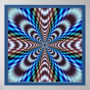 Póster Ilusión de la vibración