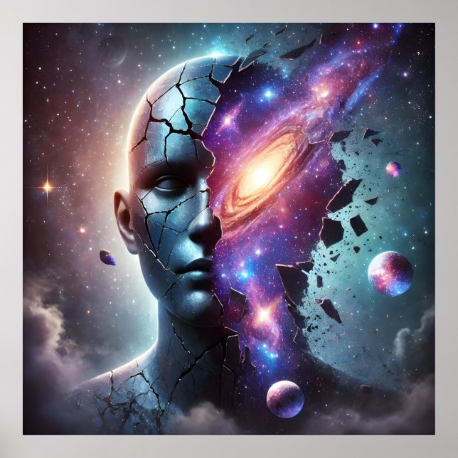 Póster Ilusiones destrozadas - El universo interior (Frente)