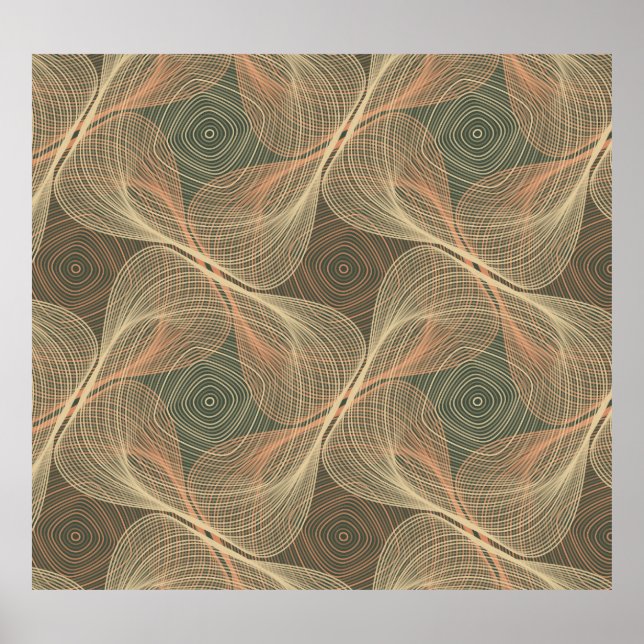 Póster Ilusiones ópticas: Intriga geométrica (Frente)