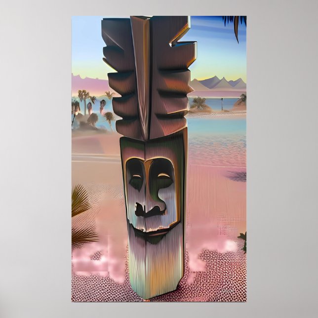 Póster Ilusiones Tiki (Frente)