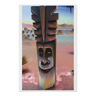 Póster Ilusiones Tiki