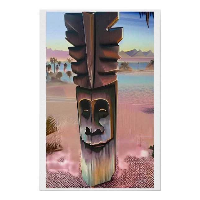Póster Ilusiones Tiki (Anverso)