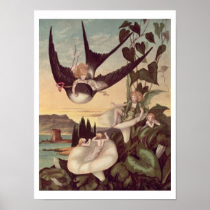 Póster Ilustracion a "Thumbkinetta", por el cristiano de