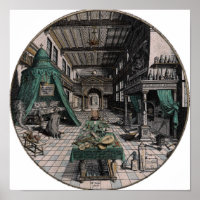 Ilustracion Alquímico Vintage