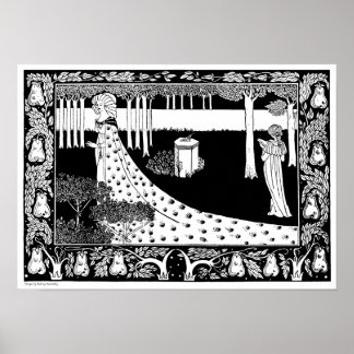 Póster Ilustracion Aubrey Beardsley