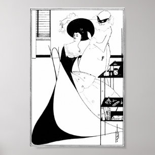Póster Ilustracion Aubrey Beardsley Salome