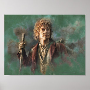 PÓSTER ILUSTRACION BILBO BAGGINS™