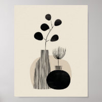 Ilustración Botánica Abstracta