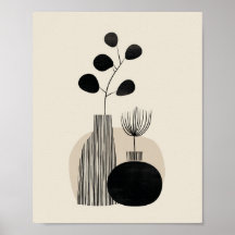 Ilustración Botánica Abstracta