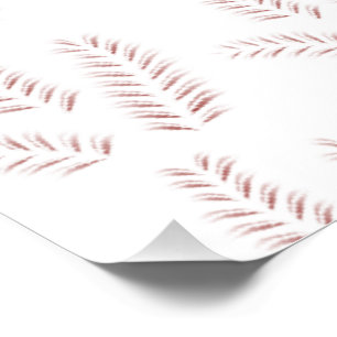 Póster Ilustracion Botánico Vintage - Arte Floral Elegant