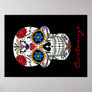 Póster Ilustracion de anclaje retro vintage Thunder_Cove