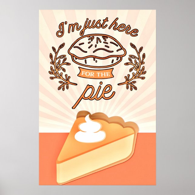 Póster Ilustracion de calzado de calabaza (Frente)