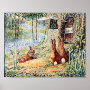 Póster Ilustración de cartel de libro infantil Little Cri