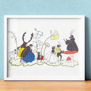 Póster Ilustracion de época de Else Wenz Vietor