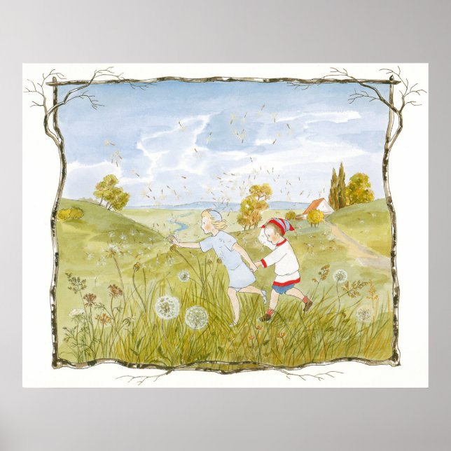 Póster Ilustracion de época de Sibylle Von Olfers Poster (Frente)