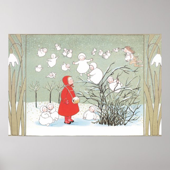 Póster Ilustracion de época de Sibylle Von Olfers Poster (Frente)